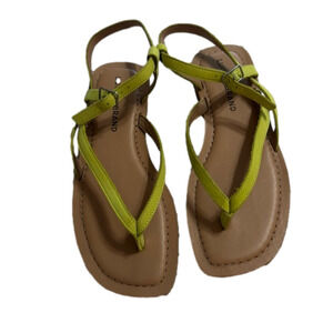 Lucky Brand Lime Green Sandals
